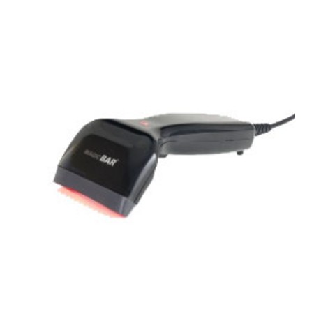 Leitor de Código Barra Barcode CodaBar PS2 Preto